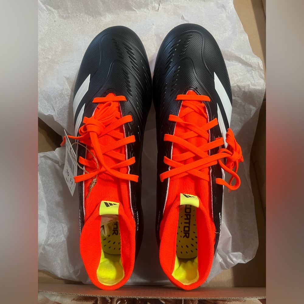 Adidas Predator League Soccer cleats.